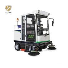 Electric Ride on Road Street Sweeper Cleaning Machine